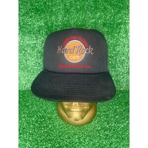 Vintage Hard rock Cafe Washington DC Strapback Cap save the planet